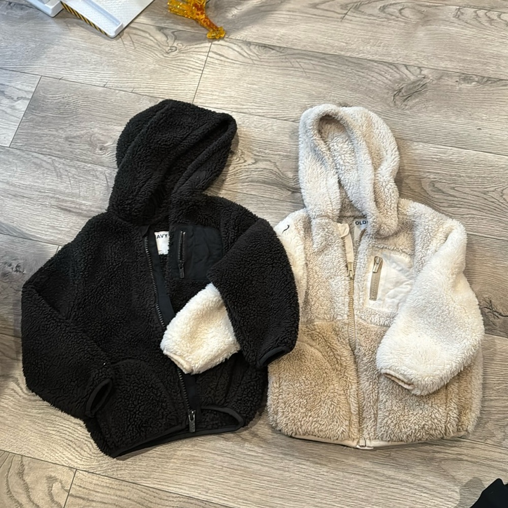 Set of 2 Old Navy Sherpa Jackets - Very Warm!